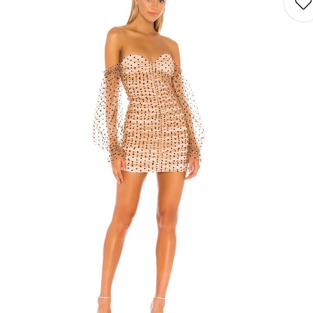 Revolve majorelle polka dot dress worn once!!